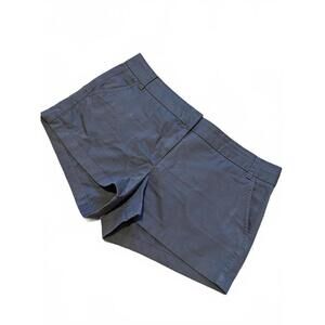 J.Crew Classic Chino Shorts Dark Blue Cotton sz 14